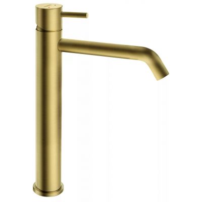 Ferro Ciriculus bateria umywalkowa stojąca wysoka złoty szczotkowany BCK2LBG