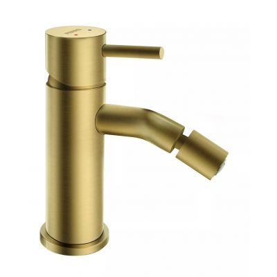 Ferro Ciriculus bateria bidetowa stojąca złoty szczotkowany BCK6BG