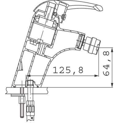 Bateria bidetowa stojąca Ferro Milano BRM6