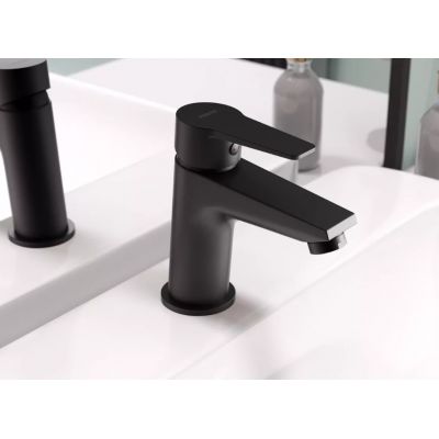 Ferro Ritto bateria umywalkowa stojąca czarna BTR2BL