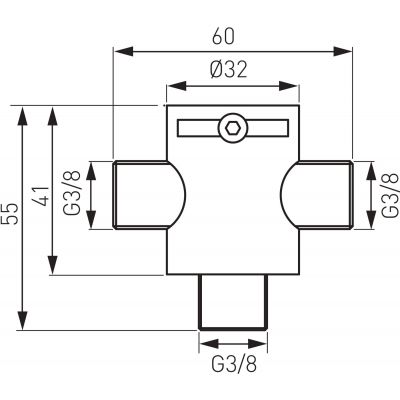 Ferro mieszacz mechaniczny 3/8” do baterii elektronicznych MM10