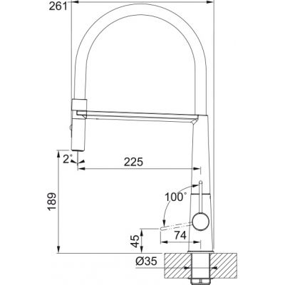 Franke Icon Semi-Pro bateria kuchenna stojąca czarny mat 115.0690.598