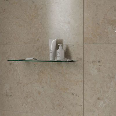 FDesign Kelly pólka szklana 60 cm chrom FD6-KEL-17-11