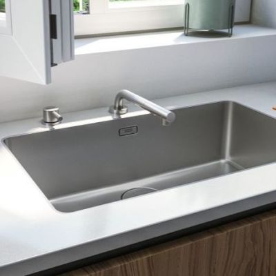 Franke Mythos window outdoor spray bateria kuchenna stojąca stal szlachetna 115.0731.378