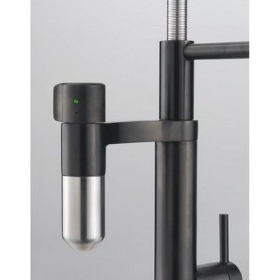 Franke Vital Semi-Pro bateria kuchenna stojąca z podłączeniem do filtra wody czarny mat/stal 120.0621.313