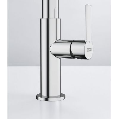 Franke Maris Slim Clear Water J Pull-Out bateria kuchenna stojąca chrom 120.0730.870