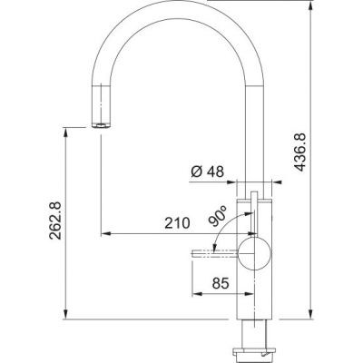 Franke Mythos Water Hub All In One bateria kuchenna z filtrem stojąca miedź 160.0731.758