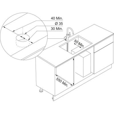 Franke Mythos Water Hub All In One bateria kuchenna z filtrem stojąca miedź 160.0731.758
