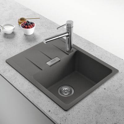 Franke Centro CNG 611-62 GSC zlewozmywak 62x50 cm Fragranite kamienny szary 114.0687.315