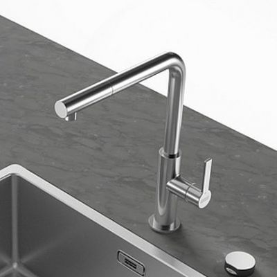 Franke Maris Slim L Pull-Out bateria kuchenna stojąca chrom 115.0728.393