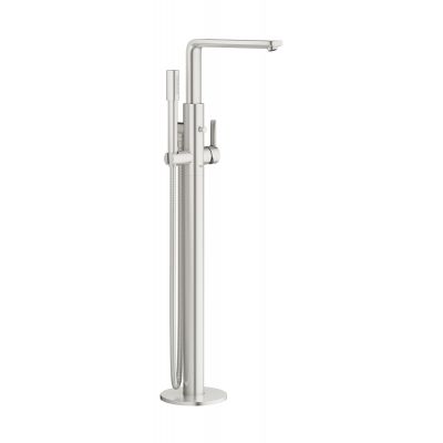 Grohe Lineare bateria wannowo-prysznicowa wolnostojąca stal nierdzewna 23792DC1