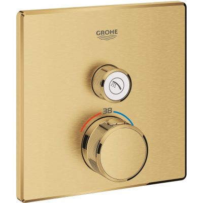 Grohe SmartControl bateria prysznicowa podtynkowa z termostatem Brushed Cool Sunrise 29123GN0