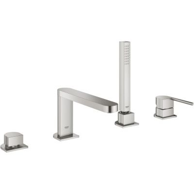 Grohe Plus bateria wannowo-prysznicowa nawannowa stal nierdzewna 29307DC3