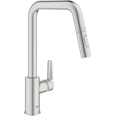 Grohe Start bateria kuchenna stojąca stal 30631DC0
