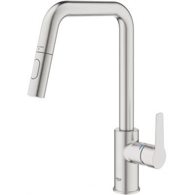 Grohe Start bateria kuchenna stojąca stal 30631DC0