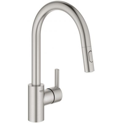 Grohe Feel bateria kuchenna stojąca stal 31486DC1