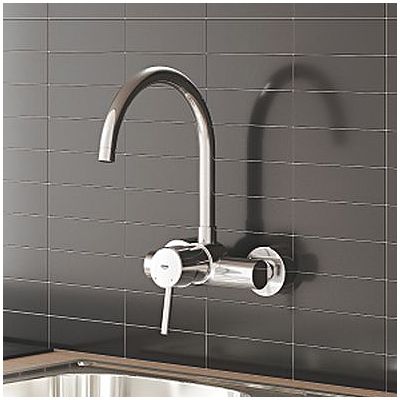 Grohe Concetto bateria kuchenna ścienna chrom 32667001