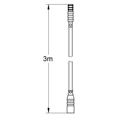 Grohe Veris F-digital kabel podłączeniowy 3 metry 47727000