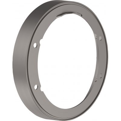 Hansgrohe rozeta przedłużająca 15 cm czarny chrom szczotkowany 13597340