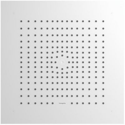 Hansgrohe Raindance deszczownica 40x40 cm kwadratowa biały mat 26253700