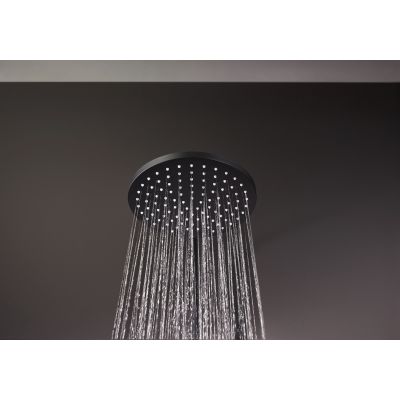 Hansgrohe Vernis Blend zestaw prysznicowy ścienny z deszczownicą czarny mat 26272670