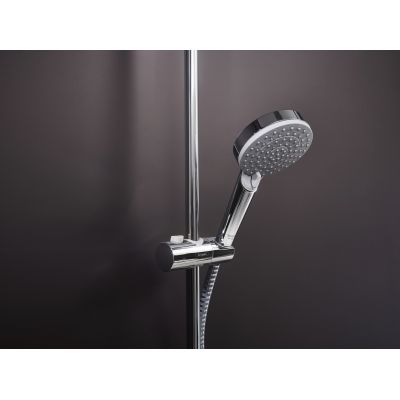 Hansgrohe Vernis Blend zestaw prysznicowy ścienny termostatyczny z deszczownicą chrom 26318000