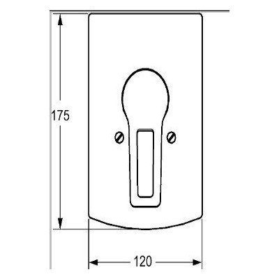 Hansa Twist bateria prysznicowa podtynkowa 49757005