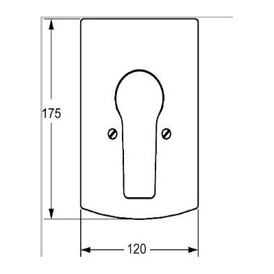 Hansa Twist bateria prysznicowa podtynkowa 49757003