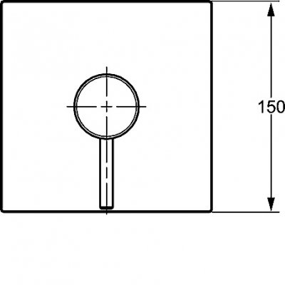 Hansa Designo bateria prysznicowa podtynkowa 41109577