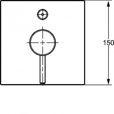 Hansa Designo bateria wannowo-prysznicowa podtynkowa 41113573