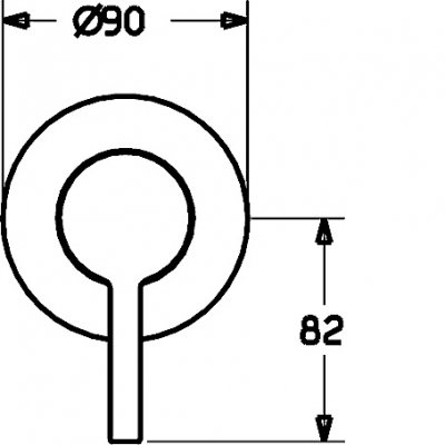 Hansa Pinto bateria prysznicowa podtynkowa 50669003