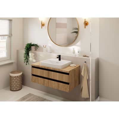 Hansgrohe Vernis Blend bateria umywalkowa stojąca czarny mat 71558670