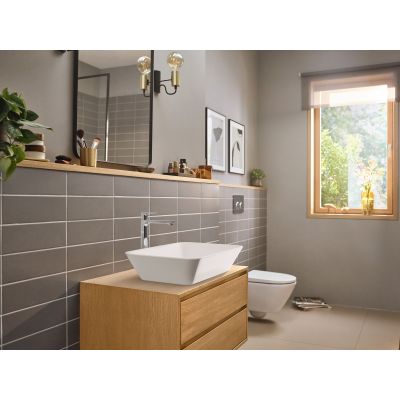 Hansgrohe Rebris E bateria umywalkowa stojąca chrom 72581000