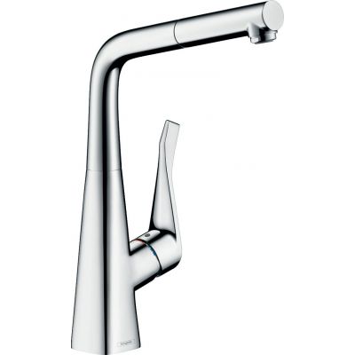 Hansgrohe Metris M71 bateria kuchenna stojąca chrom 73812000