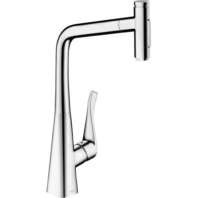 Hansgrohe Metris Select M71 bateria kuchenna stojąca chrom 73820000