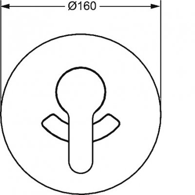 Hansa Pinto bateria prysznicowa podtynkowa 45177103