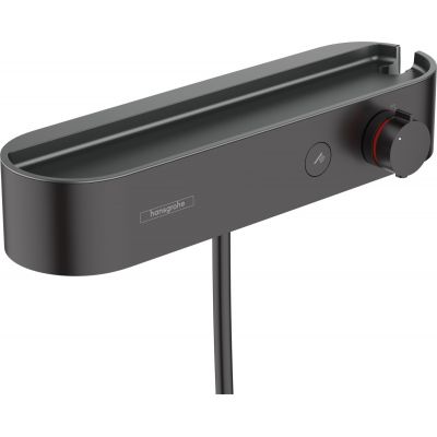 Hansgrohe ShowerTablet Select 400 bateria prysznicowa ścienna termostatyczna czarny mat 24360670