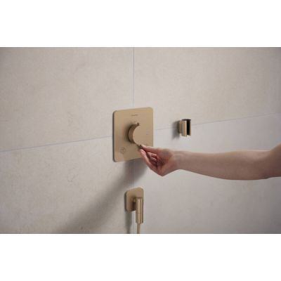 Hansgrohe Ecostat Comfort Q bateria wannowo-prysznicowa podtynkowa termostatyczna brąz szczotkowany 33713140