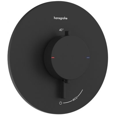 Hansgrohe Ecostat Comfort S bateria prysznicowa podtynkowa termostatyczna czarna 33714670