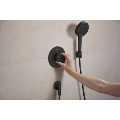 Hansgrohe Ecostat Comfort S bateria prysznicowa podtynkowa termostatyczna czarna 33714670