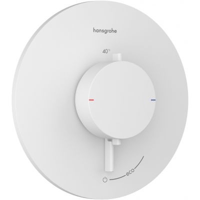 Hansgrohe Ecostat Comfort S bateria prysznicowa podtynkowa termostatyczna biała 33714700