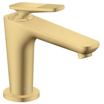 Axor Citterio C bateria umywalkowa stojąca złoty optyczny szczotkowany 49021250