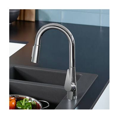 Hansgrohe Talis M51 bateria kuchenna stojąca z wyciąganą wylewką chrom 73850000