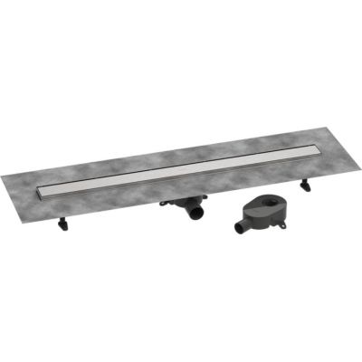 Hansgrohe RainDrain Go odpływ liniowy 100 cm kompletny stal szlachetna szczotkowana 56275800