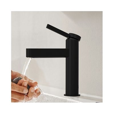 Hansgrohe Finoris bateria umywalkowa stojąca EcoSmart czarny mat 76020670