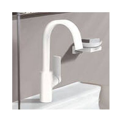 Hansgrohe Vivenis bateria umywalkowa stojąca EcoSmart biały mat 75030700