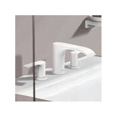Hansgrohe Vivenis bateria umywalkowa 3-otworowa EcoSmart biały mat 75033700