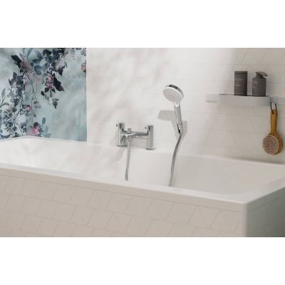 Hansgrohe Zesis S bateria wannowo-prysznicowa nawannowa chrom 74424000