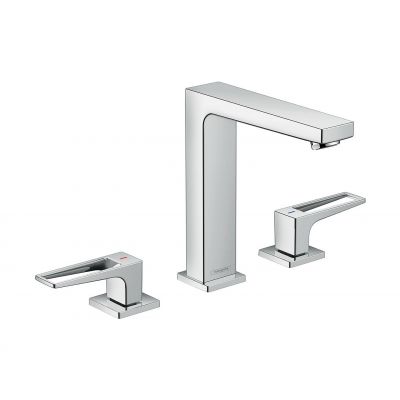 Hansgrohe Metropol 160 bateria umywalkowa 3-otworowa stojąca EcoSmart chrom 74515000