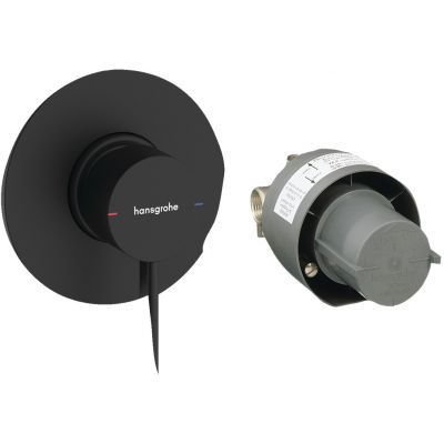 Hansgrohe Zesis S bateria prysznicowa podtynkowa czarna 74618670